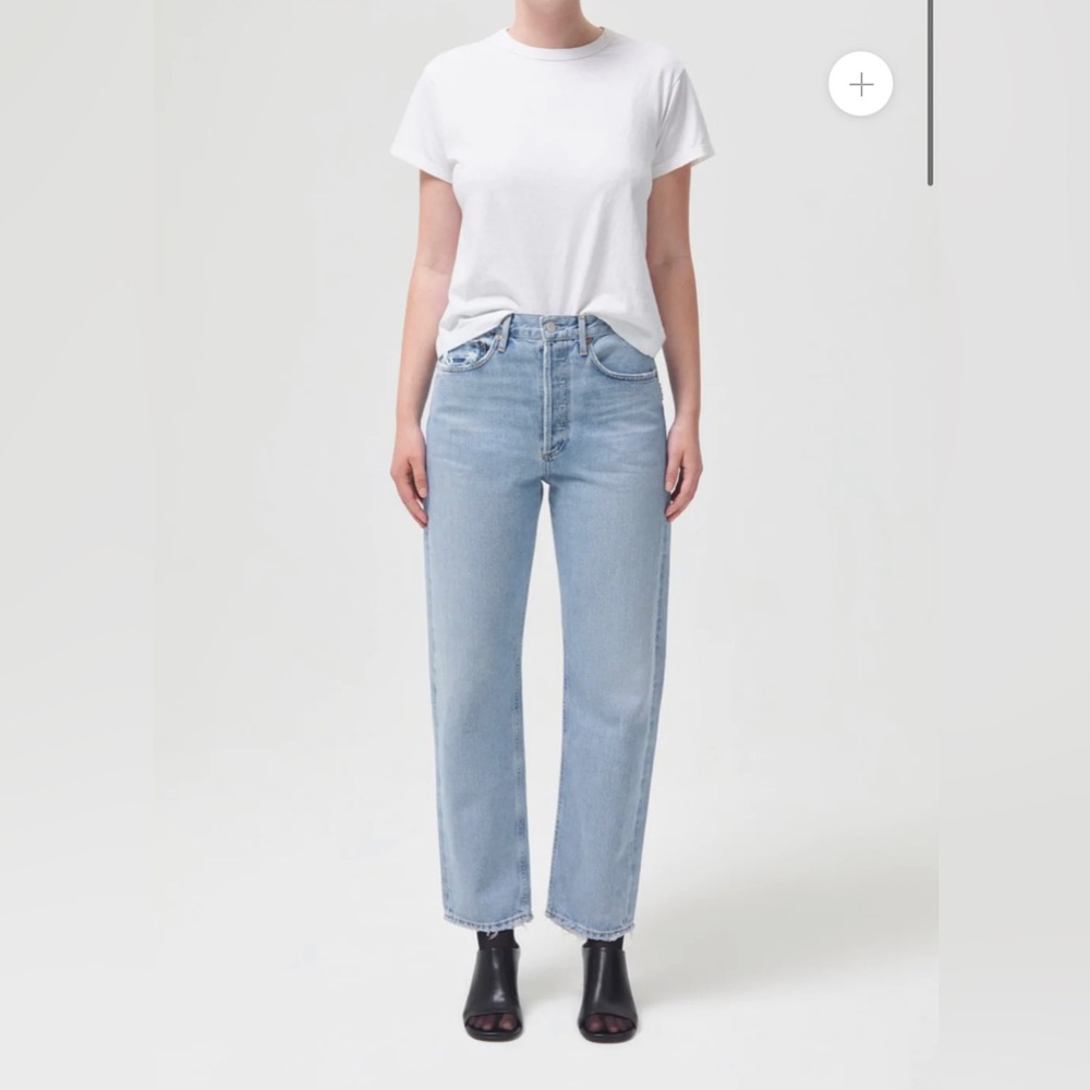 AGOLDE 90’s midrise jean loosefit in color snapshot